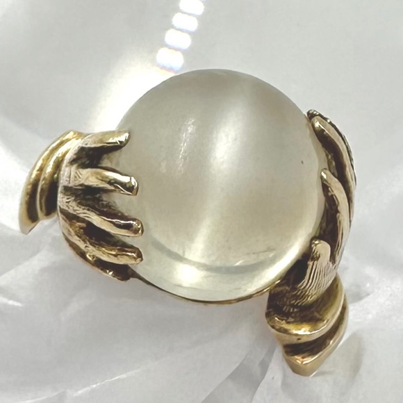 Moonstone Scryers Ring - Picture 7 of 15